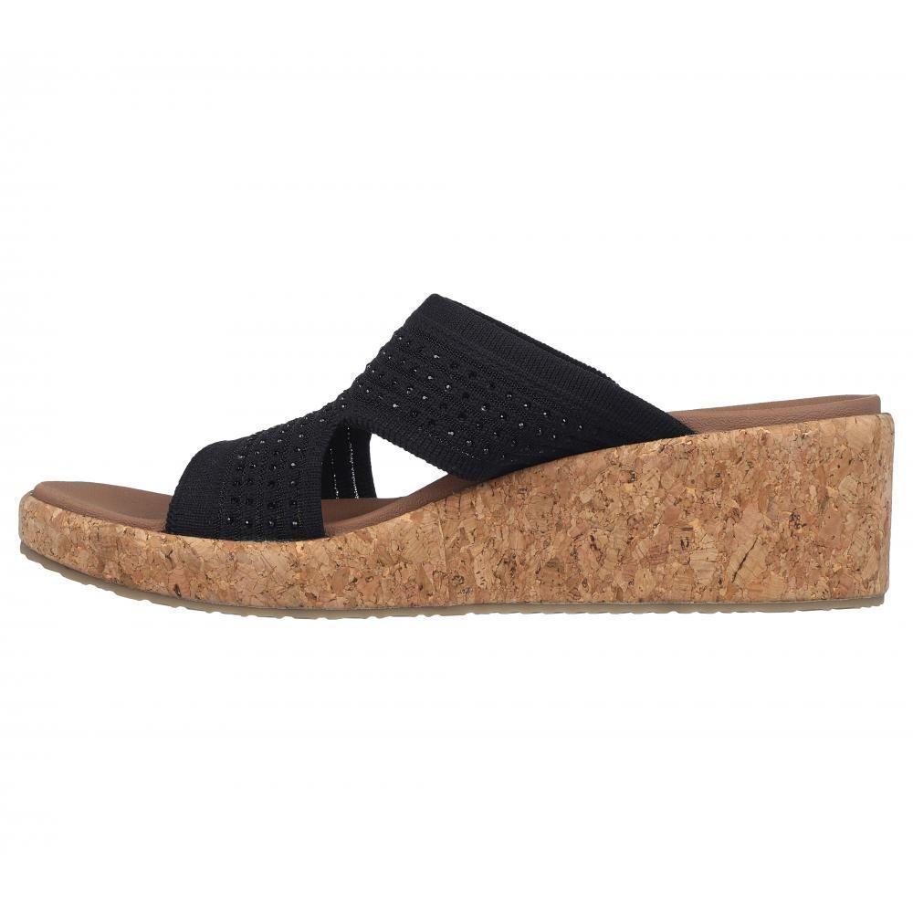 Sandalia Mujer Arch Fit Beverlee Sweet Lacey Negro Skechers-4