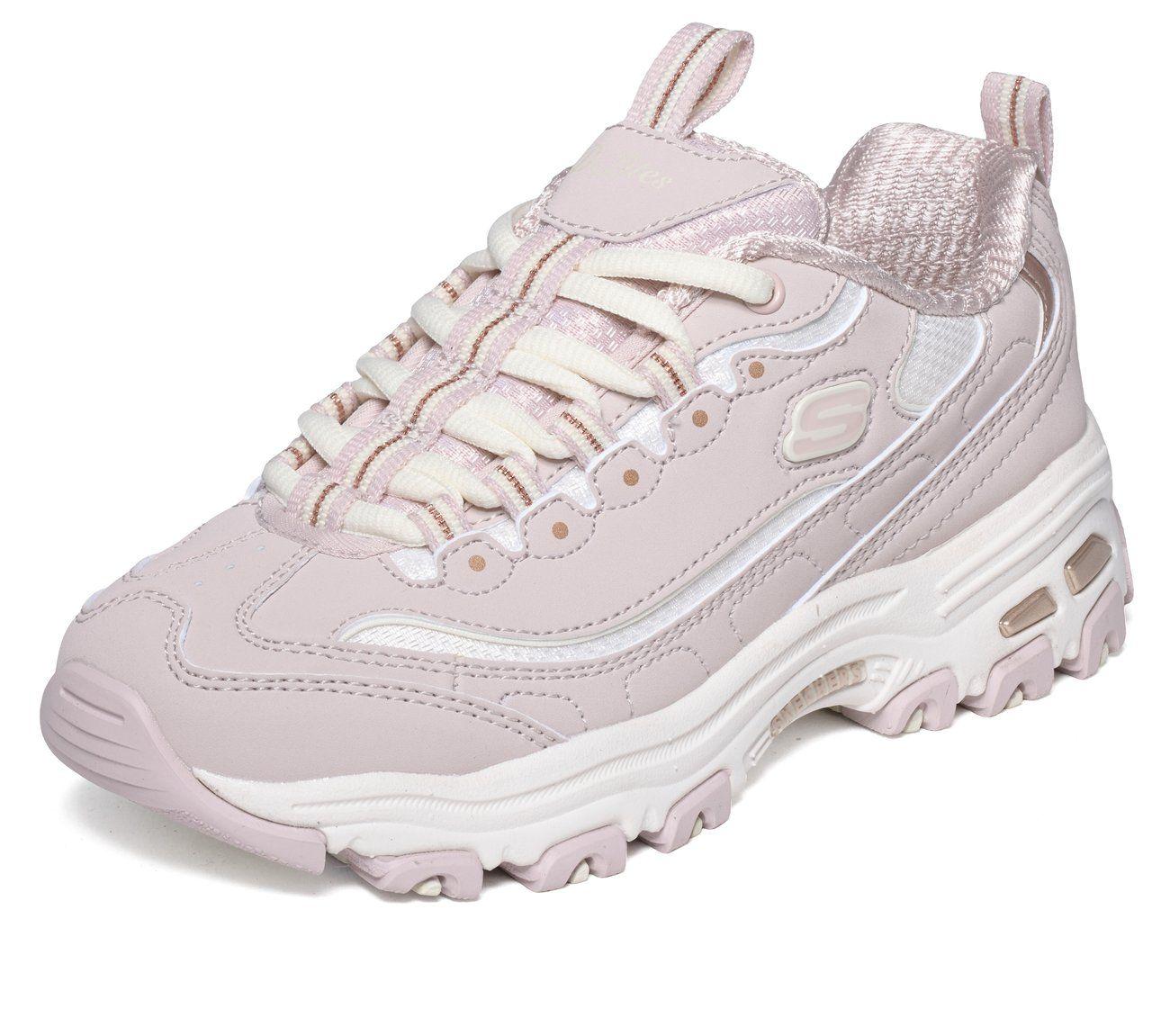 Zapatillas Niña D'Lites Beige Skechers-4