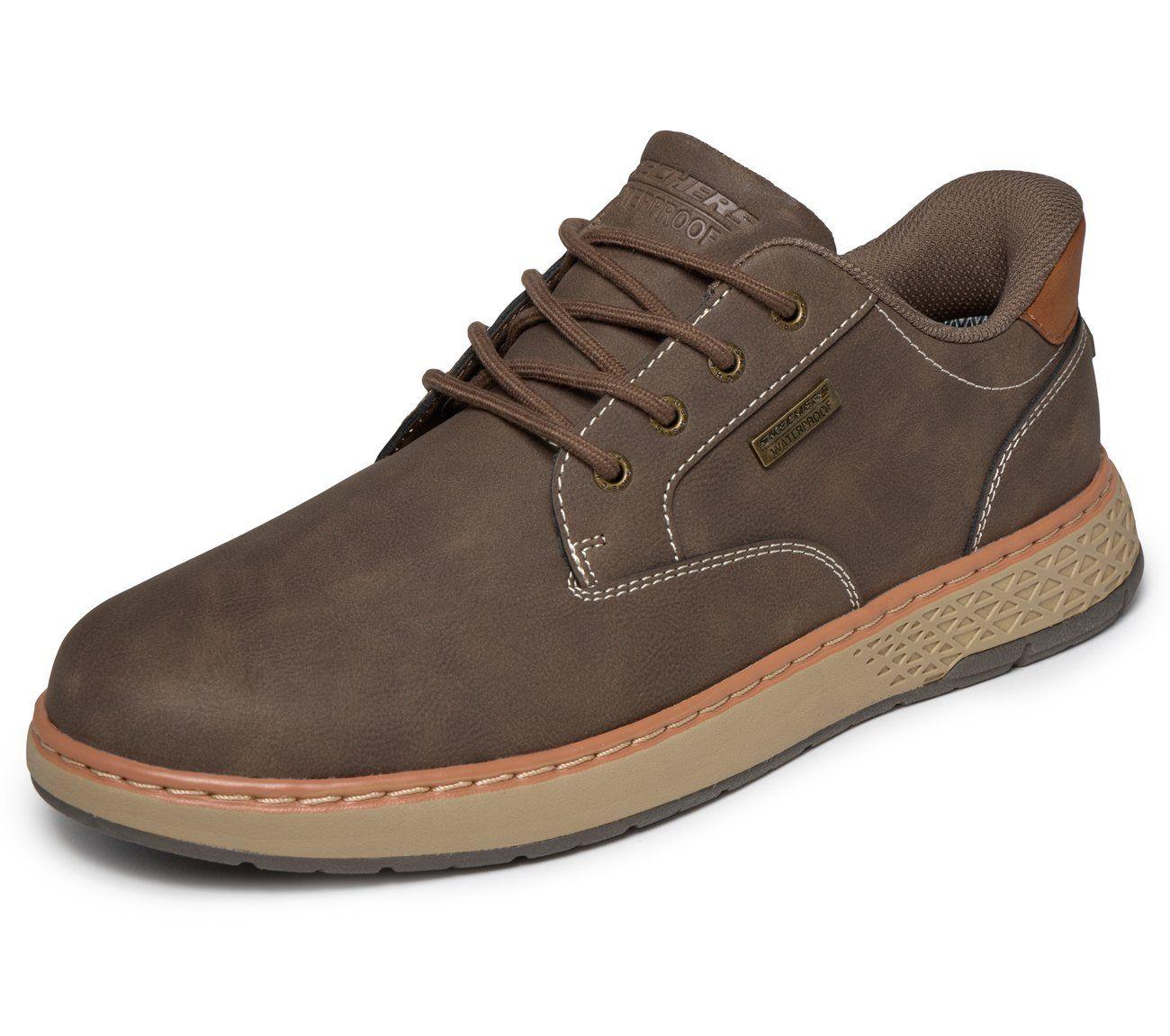 Zapatos Hombre Slip-ins Garlan Café oscuro Skechers-4