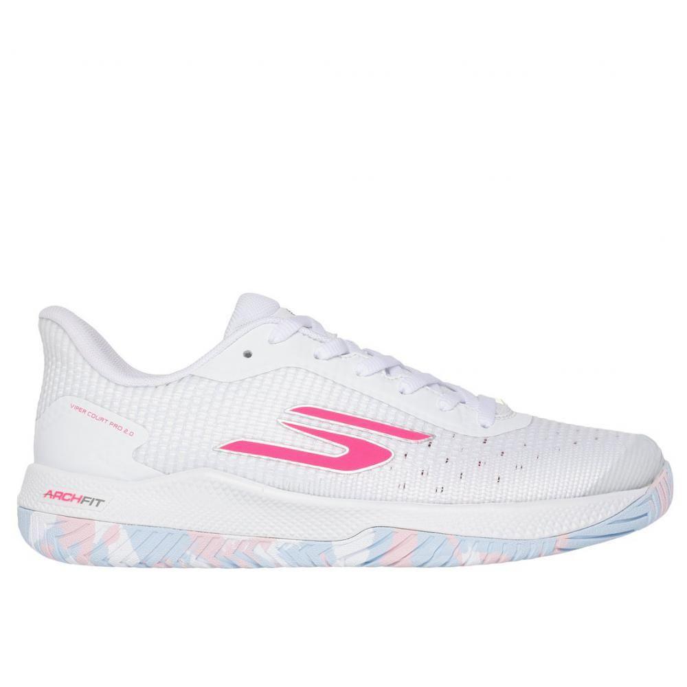 Zapatillas Mujer Viper Court Pro 2.0 Blanco LT Skechers-0