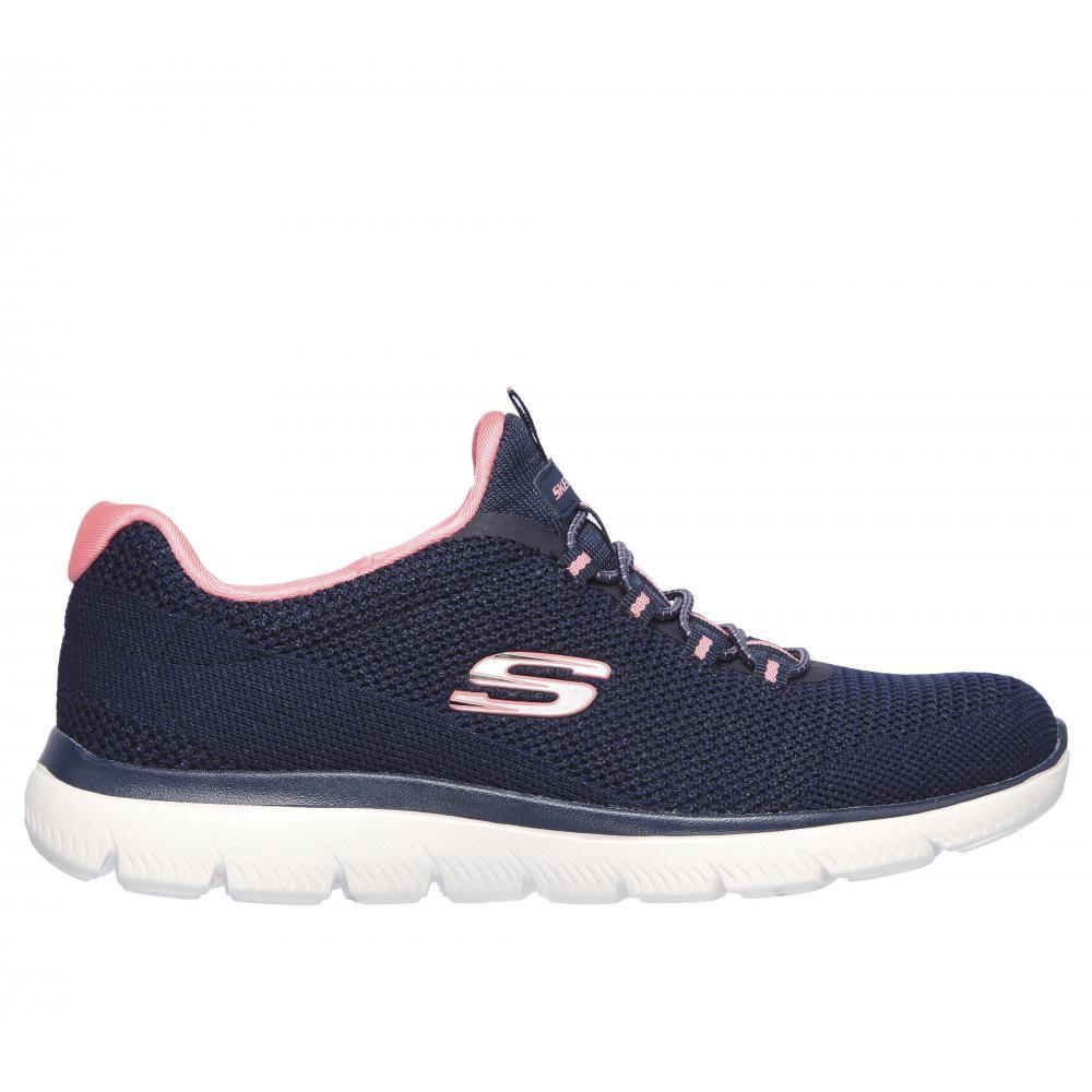 Zapatilla Mujer Summits Cool Classic Azul Skechers-0