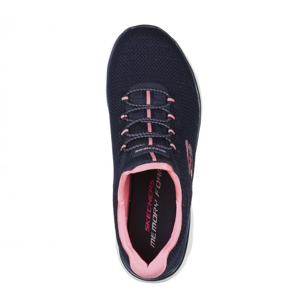 Zapatilla Mujer Summits Cool Classic Azul Skechers-1