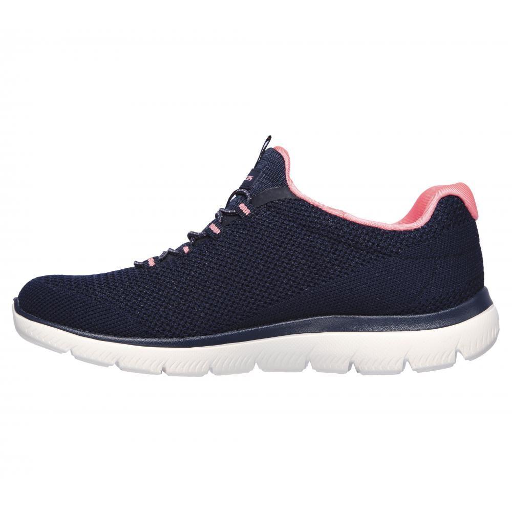 Zapatilla Mujer Summits Cool Classic Azul Skechers-3