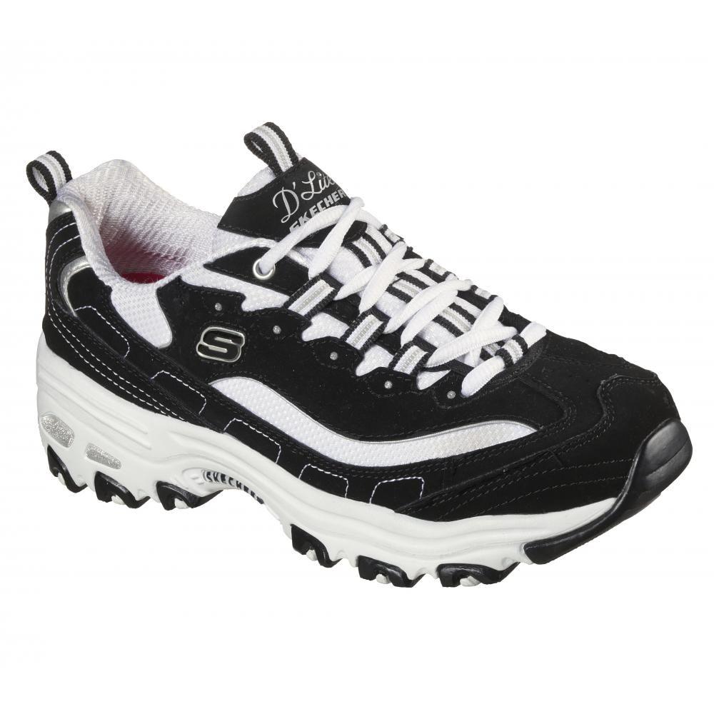 Zapatilla Mujer D'Lites Biggest Fan Negro  Skechers-5