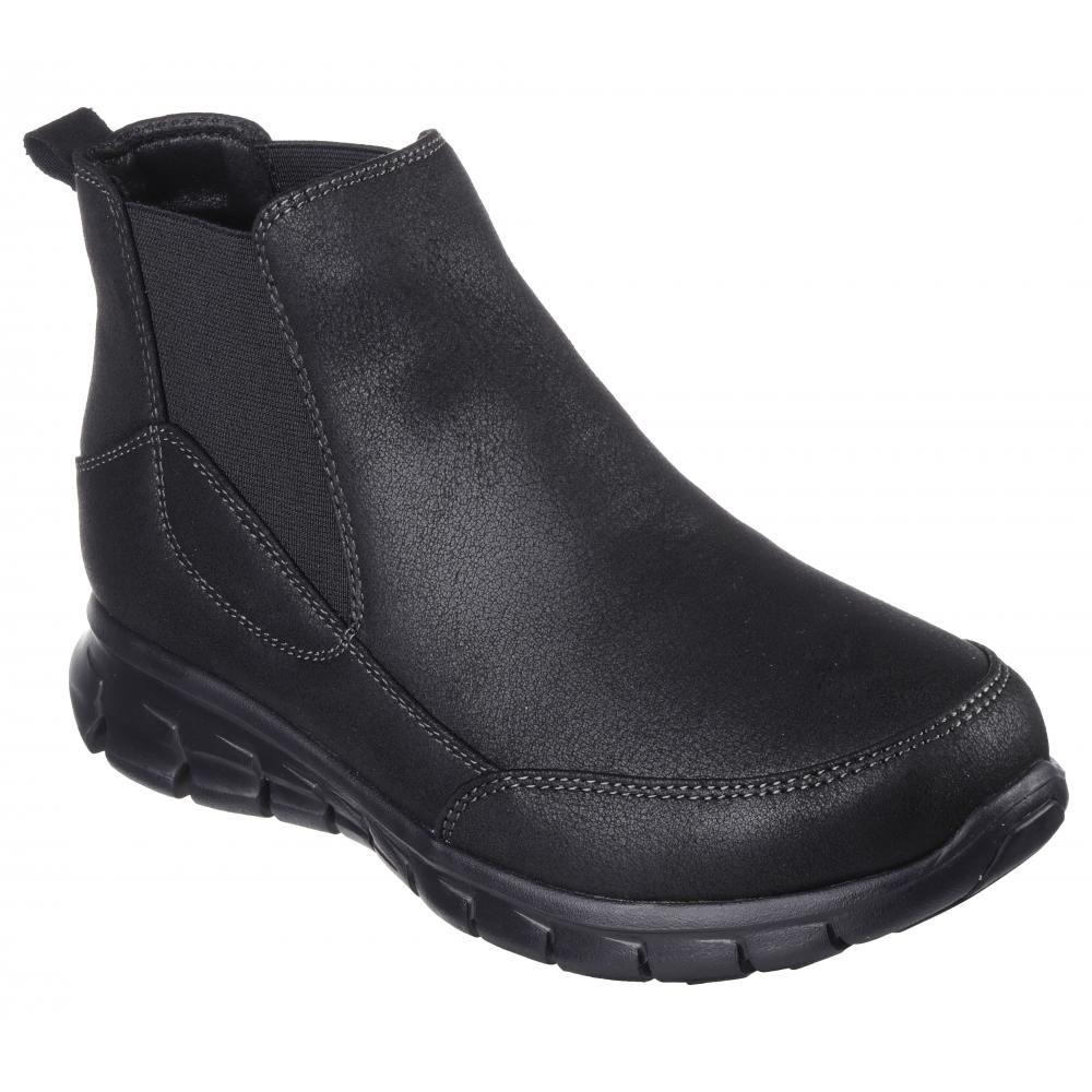 Botines Mujer Synergy Easy Traveler Negro Skechers-4