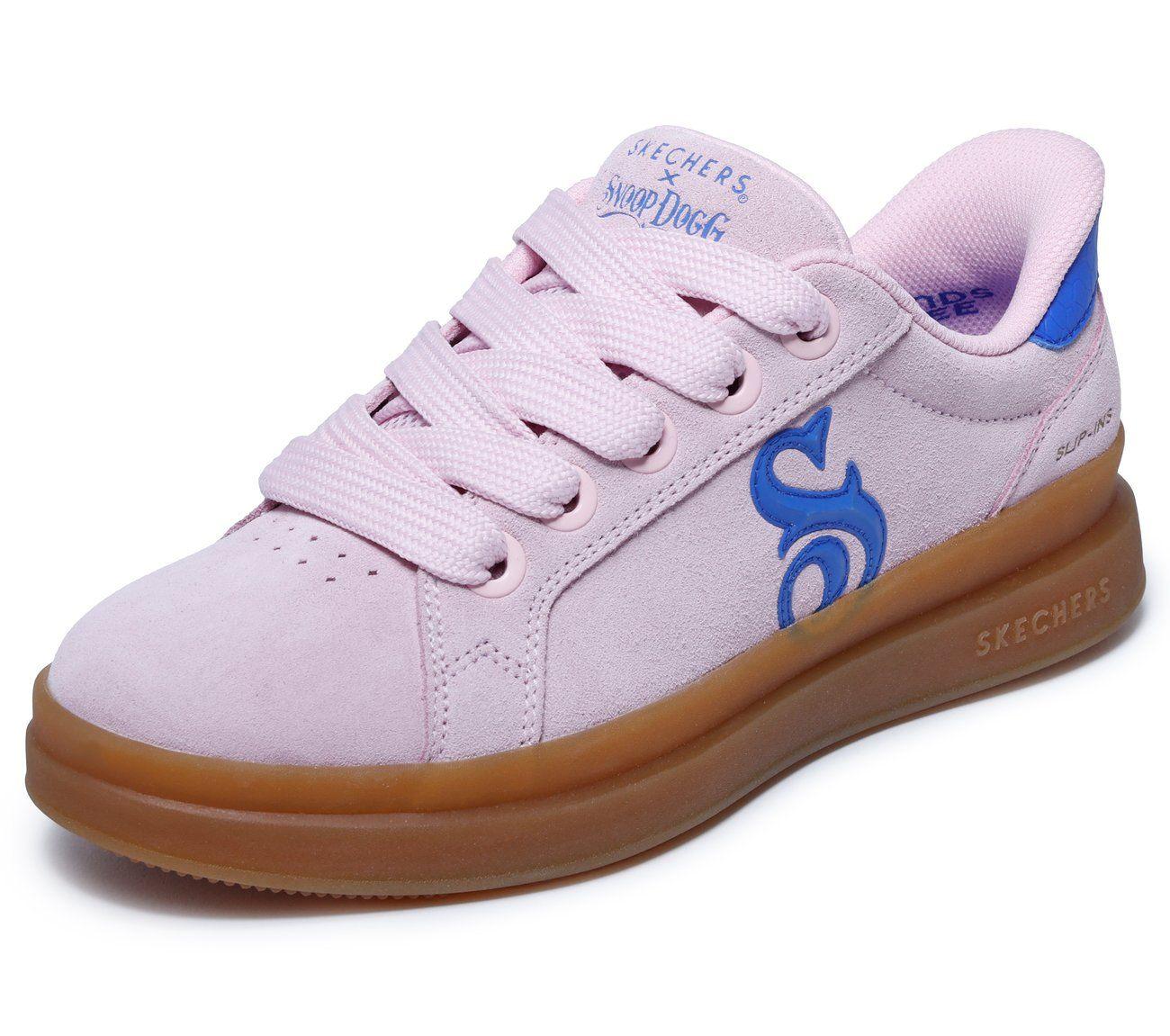 Zapatillas Mujer Slip-ins Courtside C-Girlz Lavanda Skechers-4