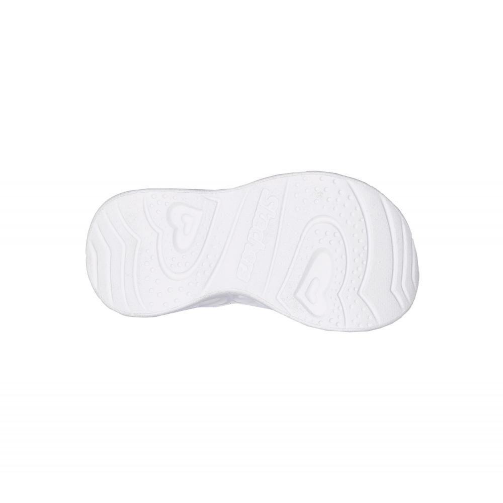 Sandalia Niña Heart Lights Sandals Miss V Morada Skechers-2