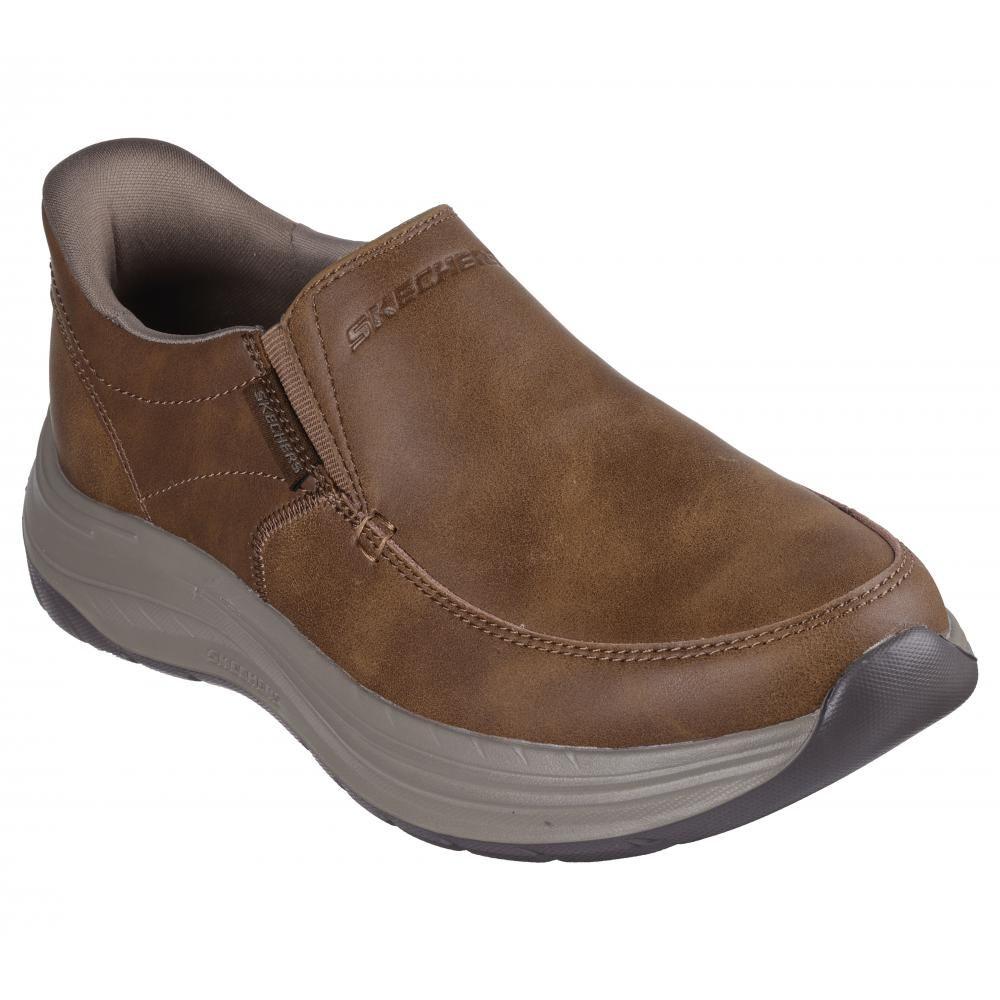Zapato Hombre Decklan Café Skechers-4