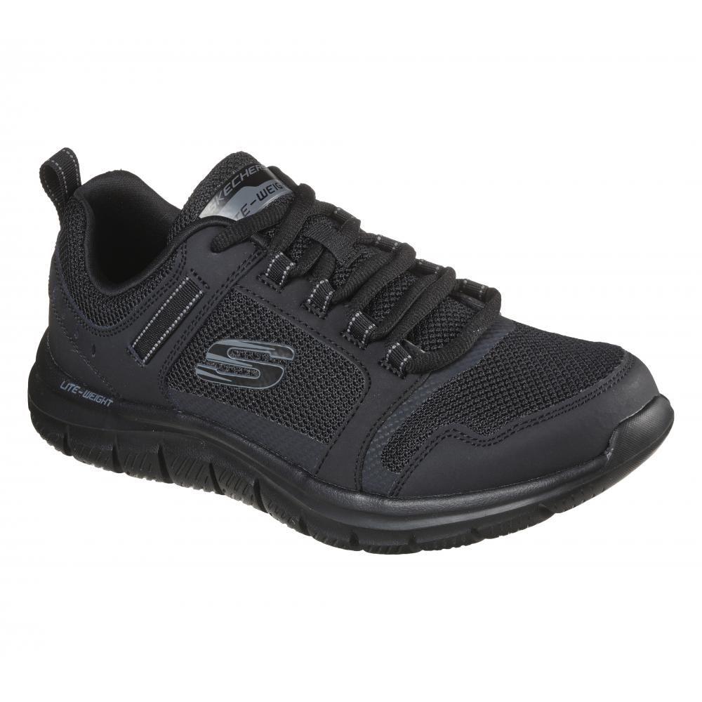 Zapatillas Hombre Track Knockhill Bk Negro Skechers-5