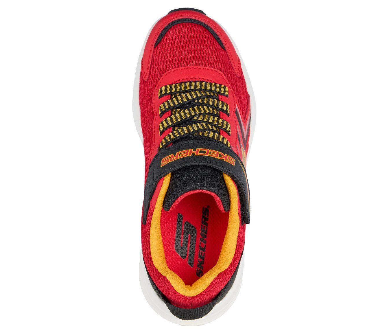 Zapatillas Niño Microspec Tread Rojo Skechers-1