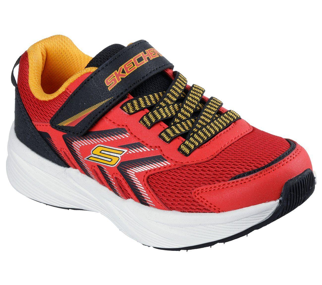 Zapatillas Niño Microspec Tread Rojo Skechers-3