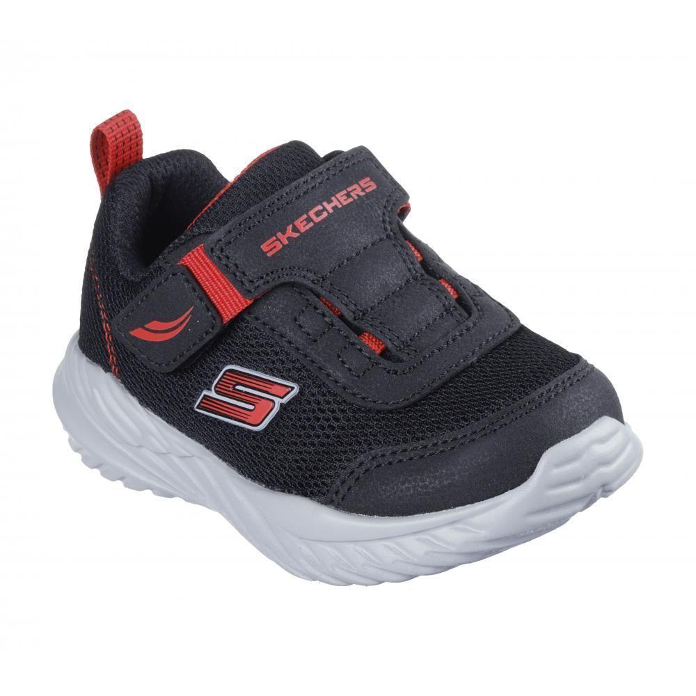 Zapatilla Niño Nitro Sprint Negro Skechers-3