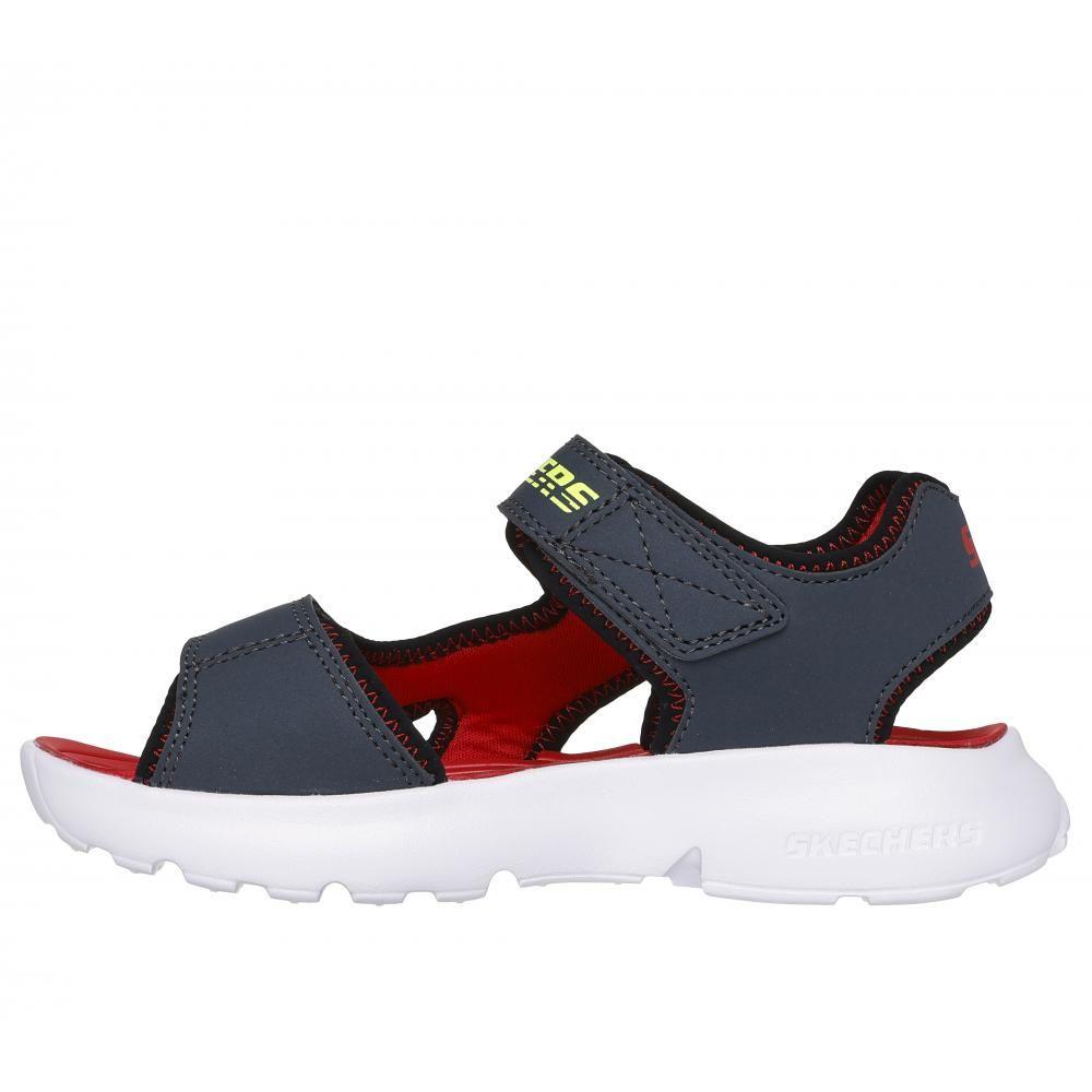 Sandalia Niño Razor Splash Aqua Buddies Gris Skechers-3