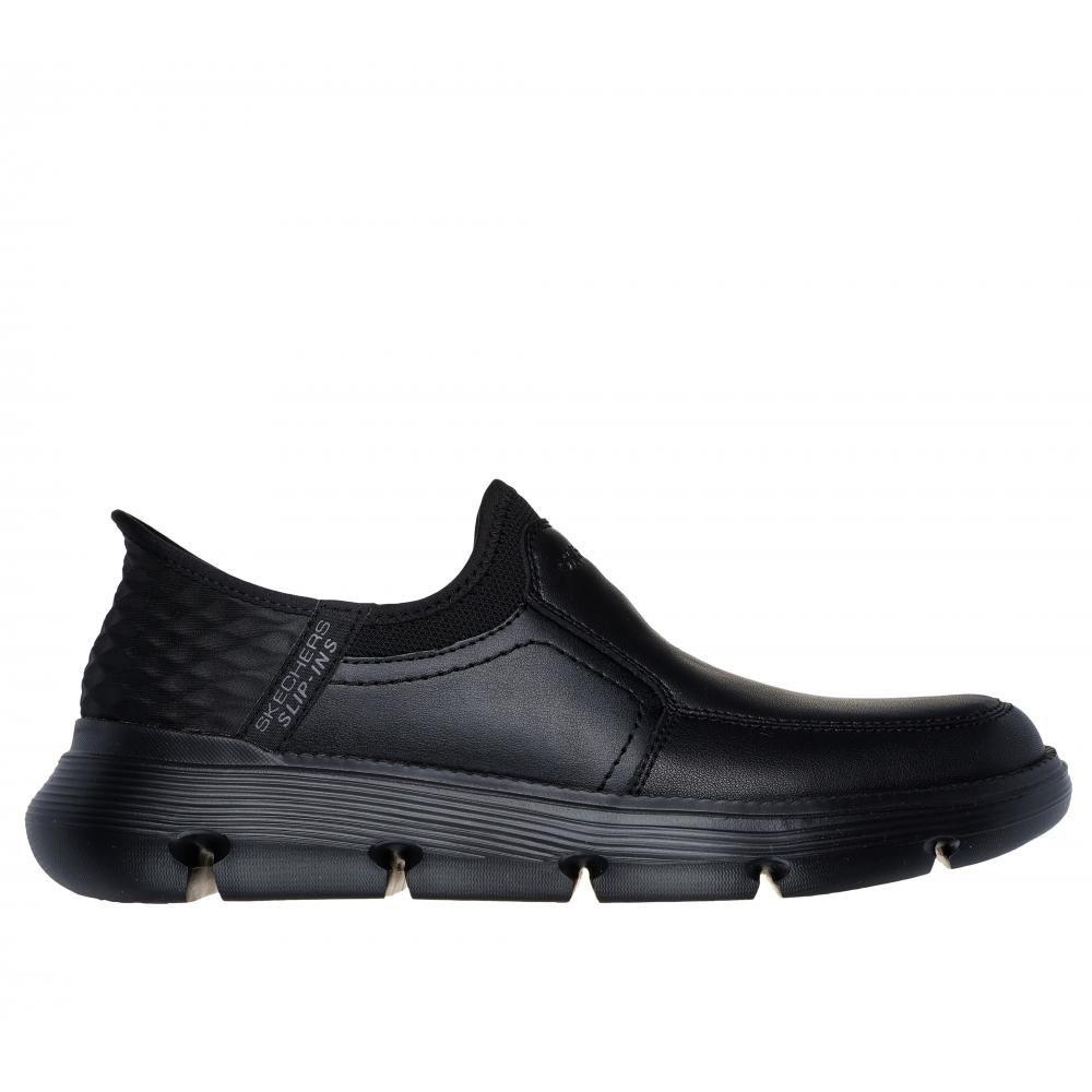 Zapatos Hombre Slip-ins Garz Dorado Negro BK Skechers-0