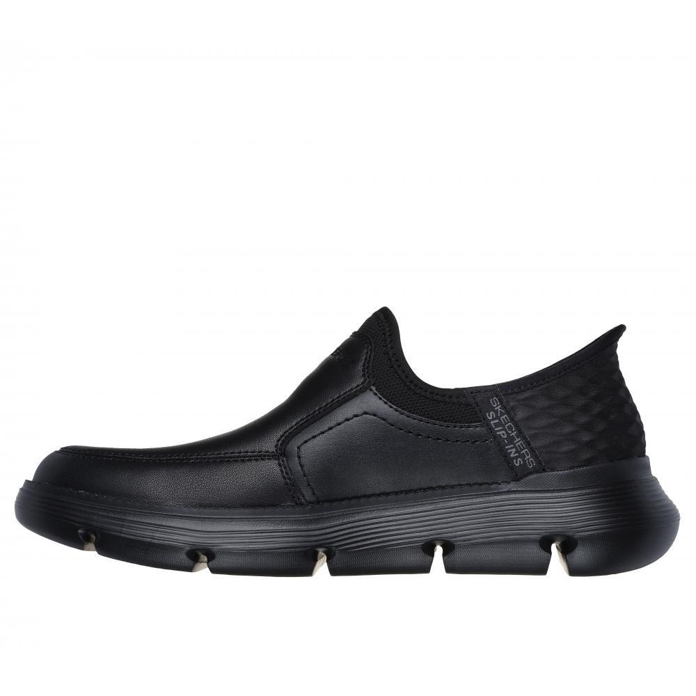 Zapatos Hombre Slip-ins Garz Dorado Negro BK Skechers-3