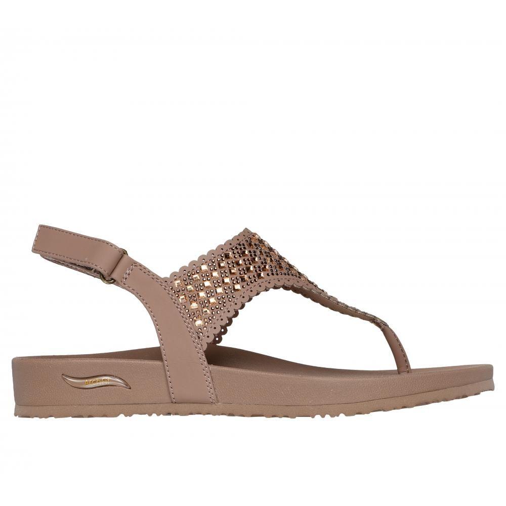 Sandalia Mujer Arch Fit Meditation Pixie Café Skechers-0