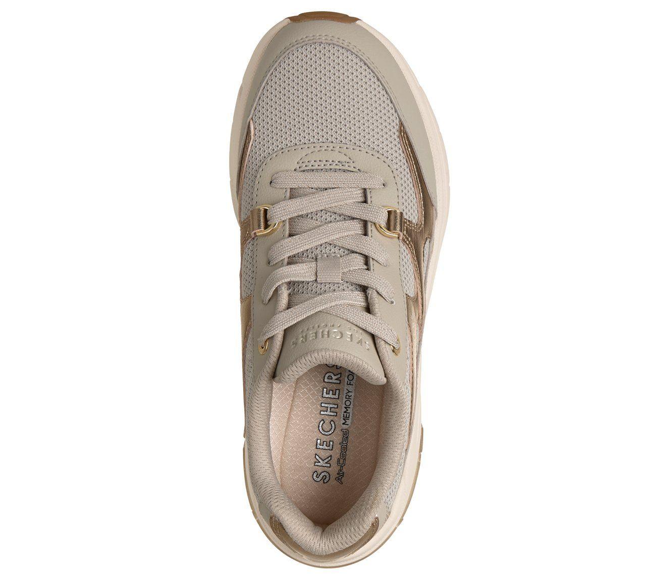 Zapatillas Mujer Shadow Beige Skechers-1