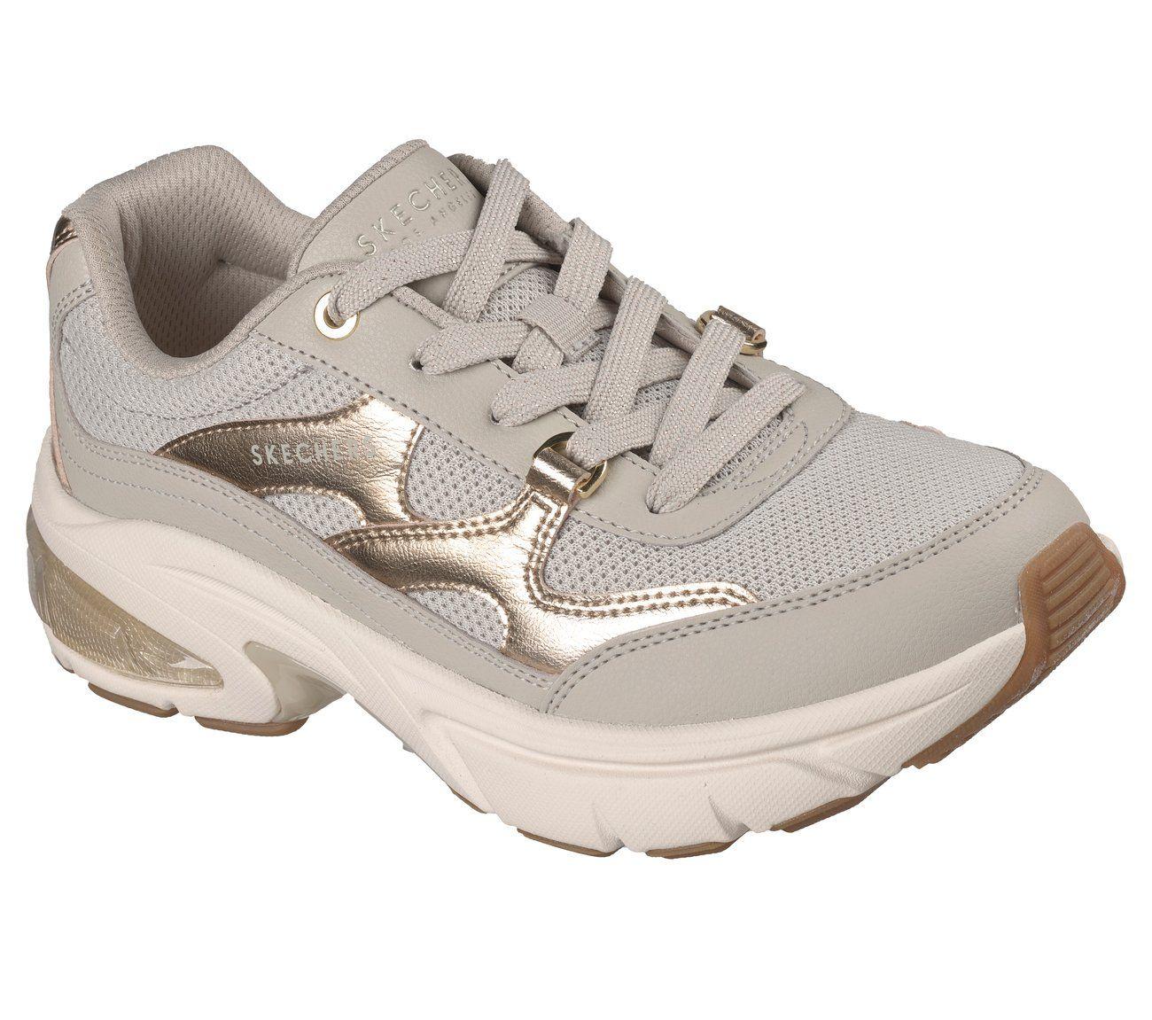 Zapatillas Mujer Shadow Beige Skechers-3