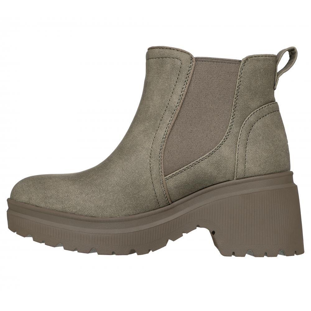 Botín Mujer Bobs Tango Verde Skechers-3