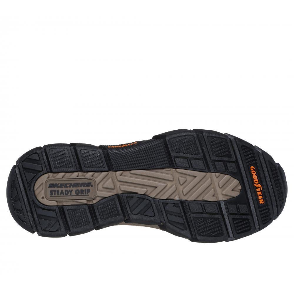 Zapato Hombre Respected Calum Café Skechers-2
