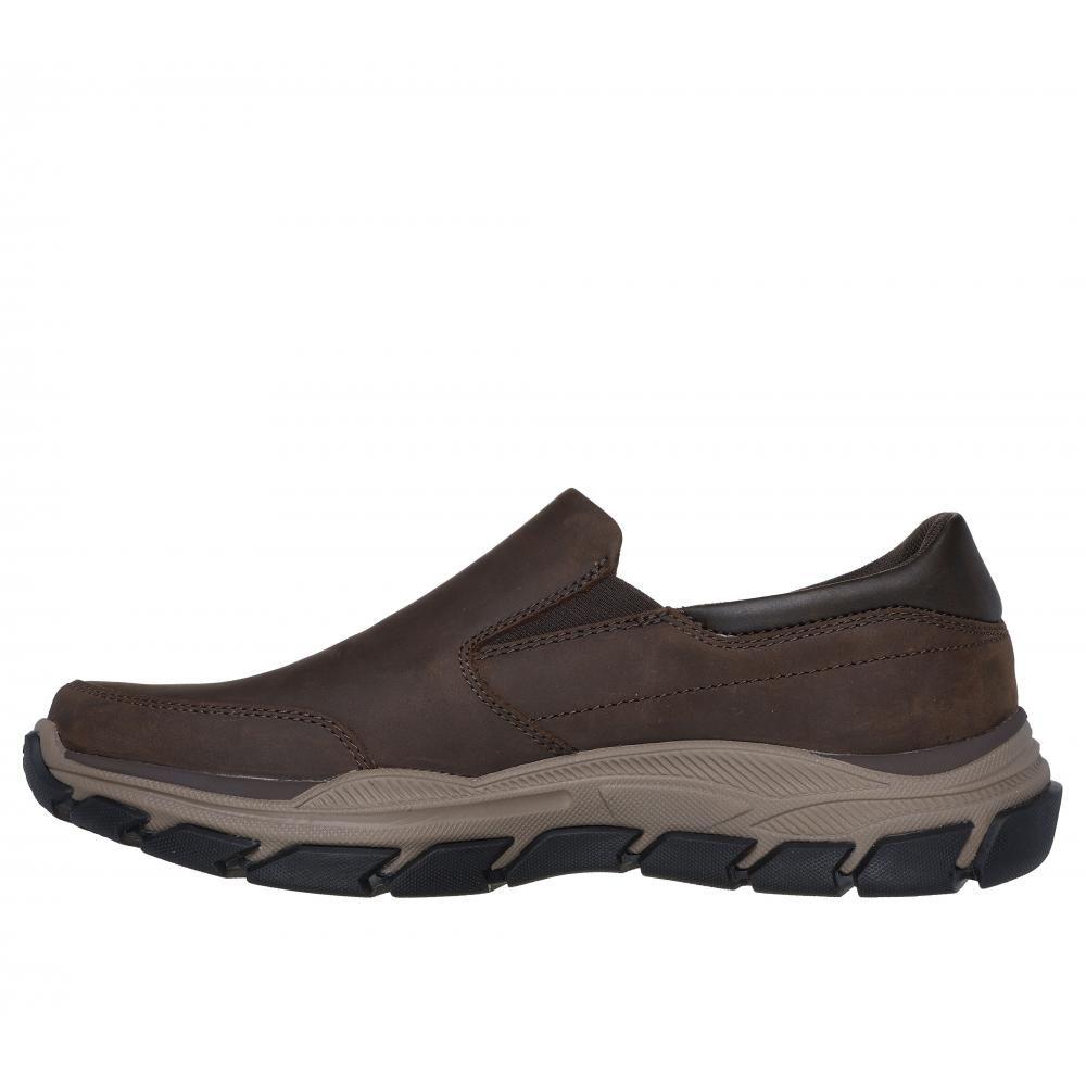 Zapato Hombre Respected Calum Café Skechers-3