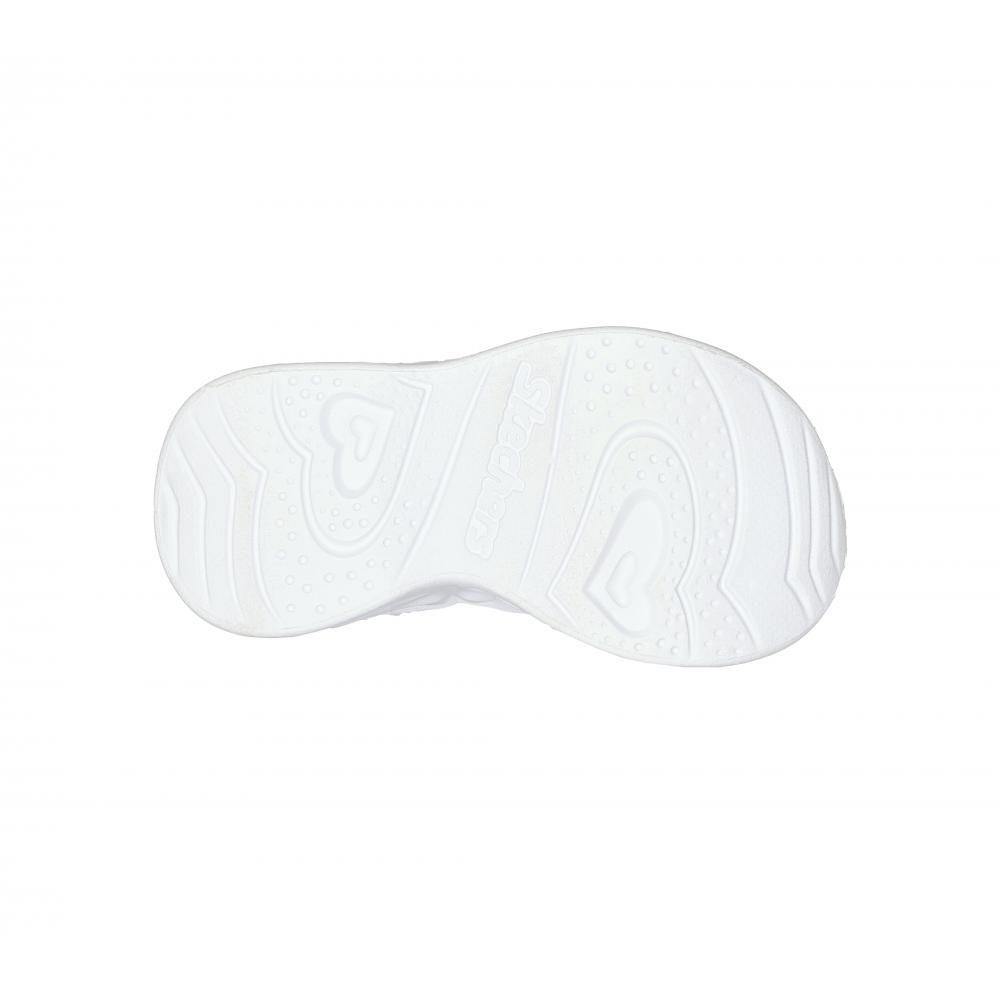 Sandalia Niña Heart Lights Rosado LV Skechers-2
