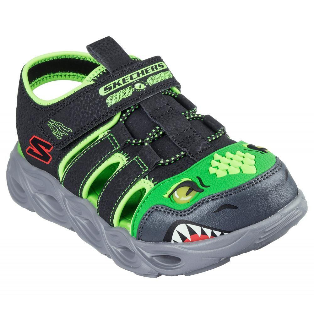 Sandalia Niño Thermo-Splash Hydro-Flare Negro Skechers-4