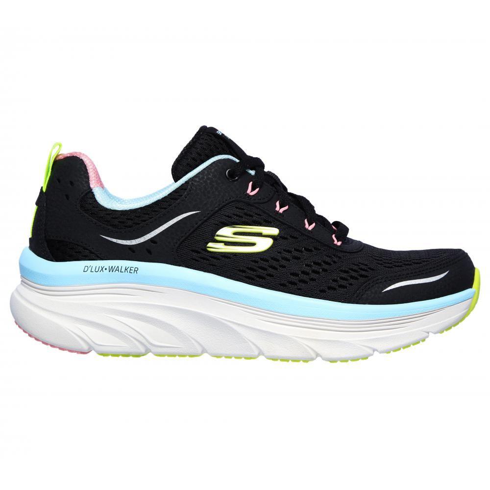 Zapatilla Mujer D'Lux Walker Infinite Motion Negro Skechers A-0