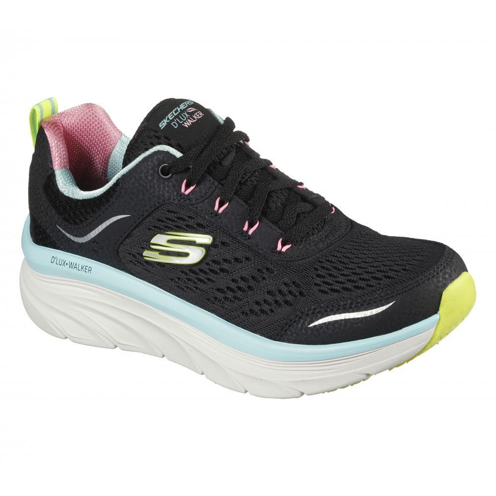 Zapatilla Mujer D'Lux Walker Infinite Motion Negro Skechers A-5