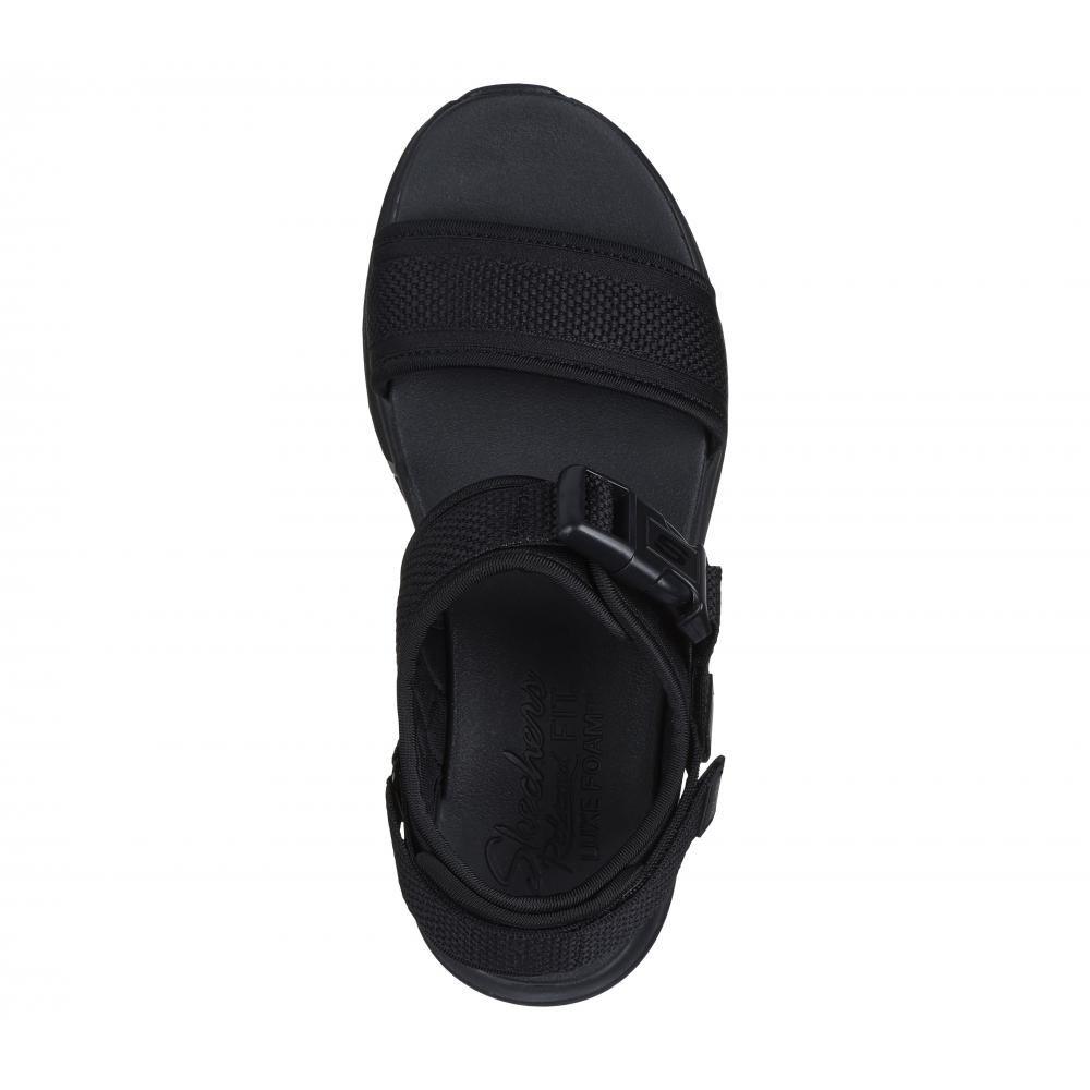 Sandalia Mujer D'Lux Walker Daily Outing Negro Skechers-1