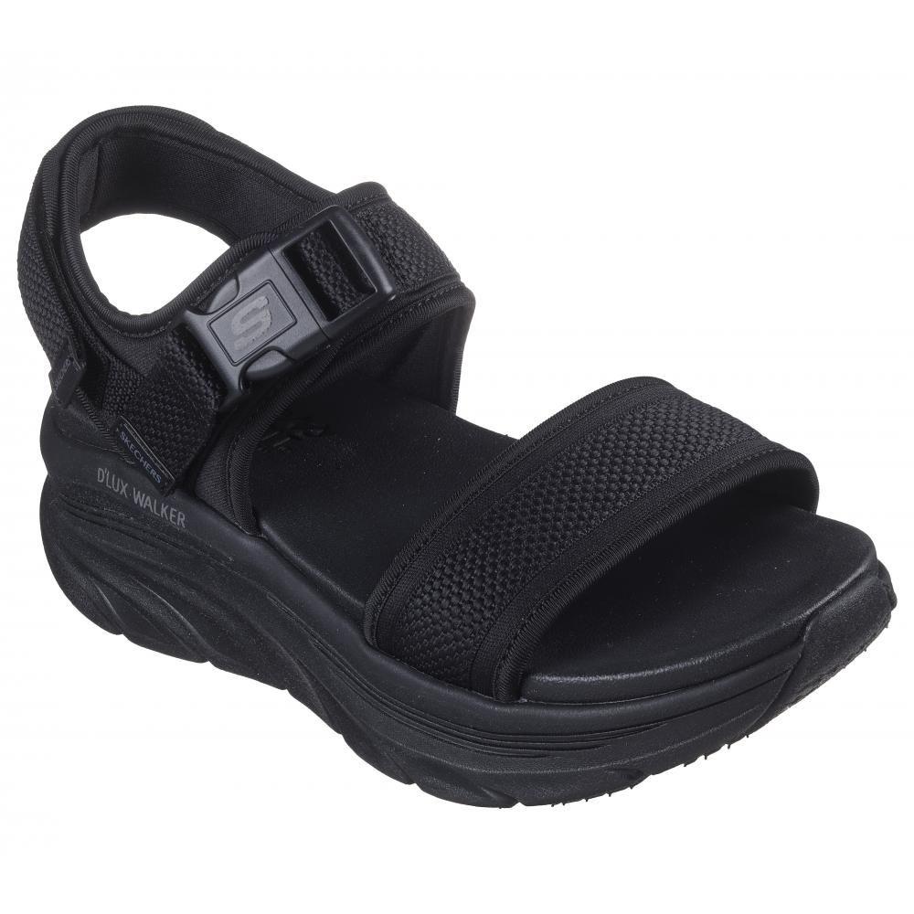 Sandalia Mujer D'Lux Walker Daily Outing Negro Skechers-4