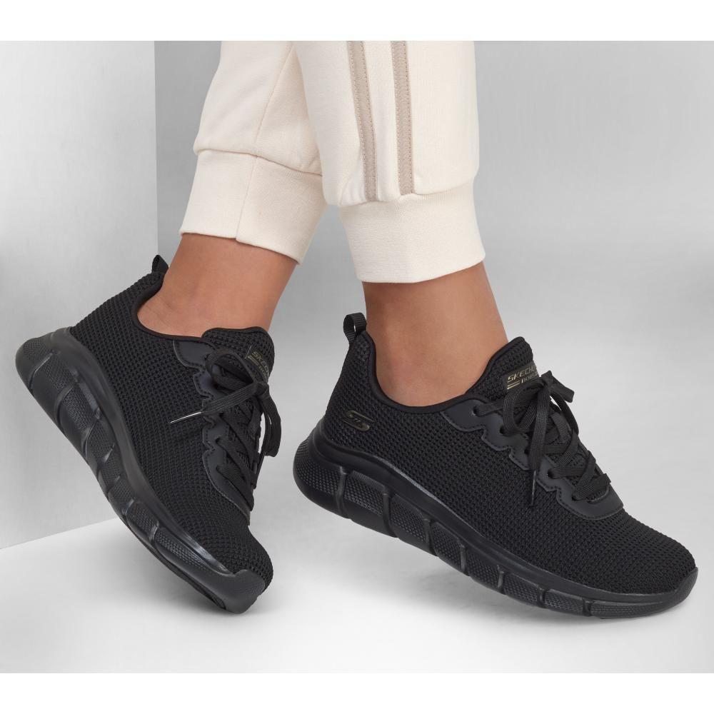 Zapatilla Mujer Bobs B Flex Visionary Essence Negro Skechers-1