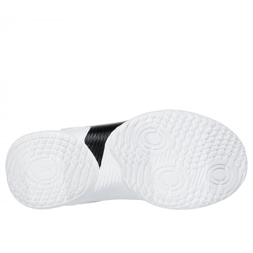 Zapatilla Niño Skx Court Hype HooperHero Blanco Skechers-2
