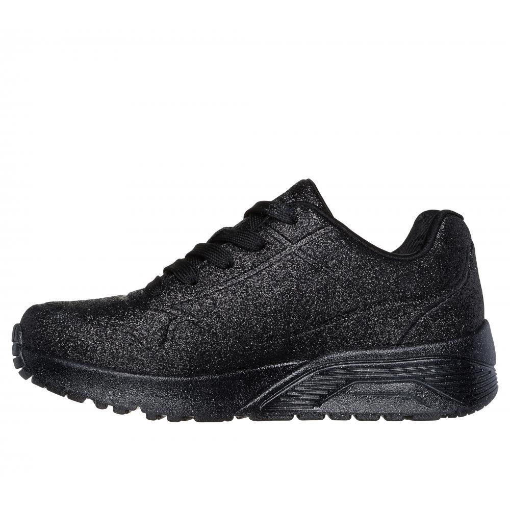 Zapatilla Niña Uno Ice Shine Pop Negro Skechers-3