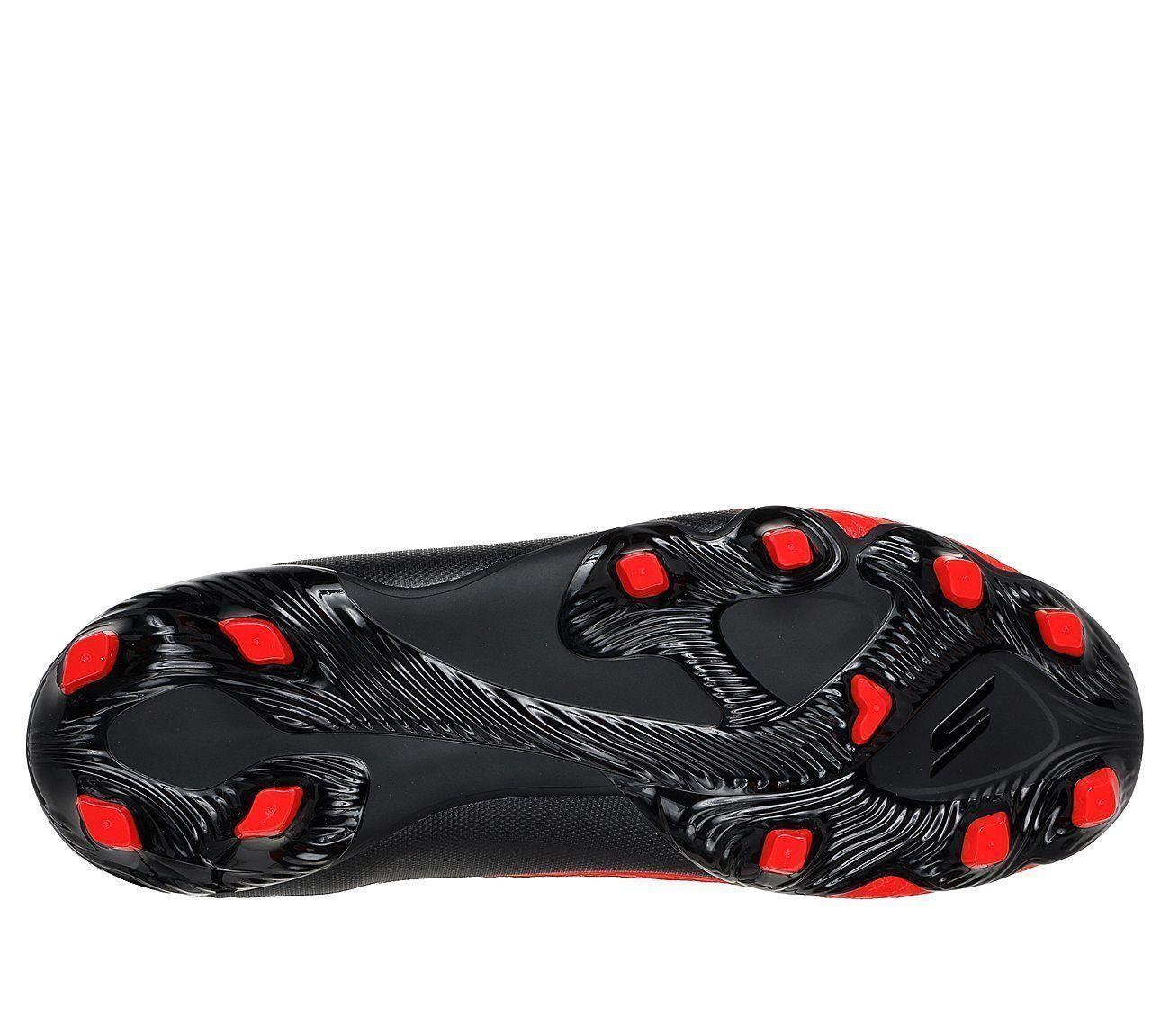 Zapatillas Fútbol Skechers Club Mg Hombre Rojo-2