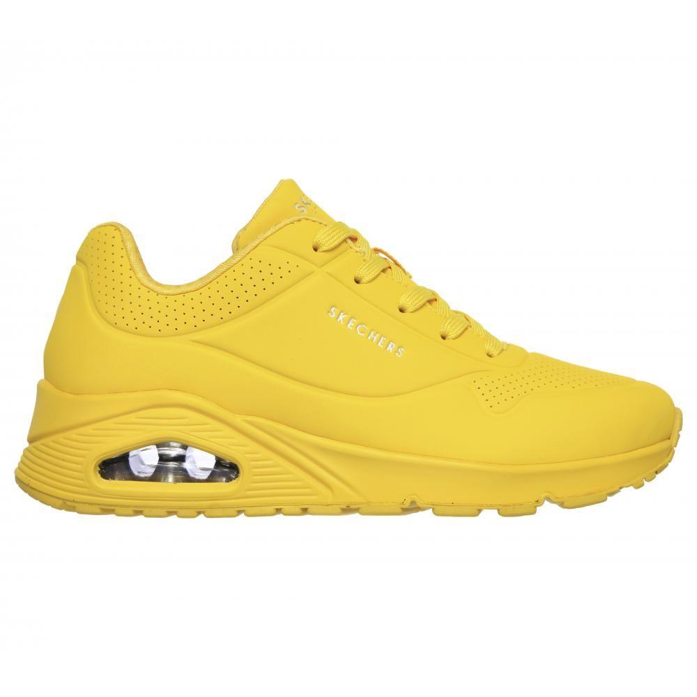 Zapatillas Mujer Uno Amarillo YL Skechers-0