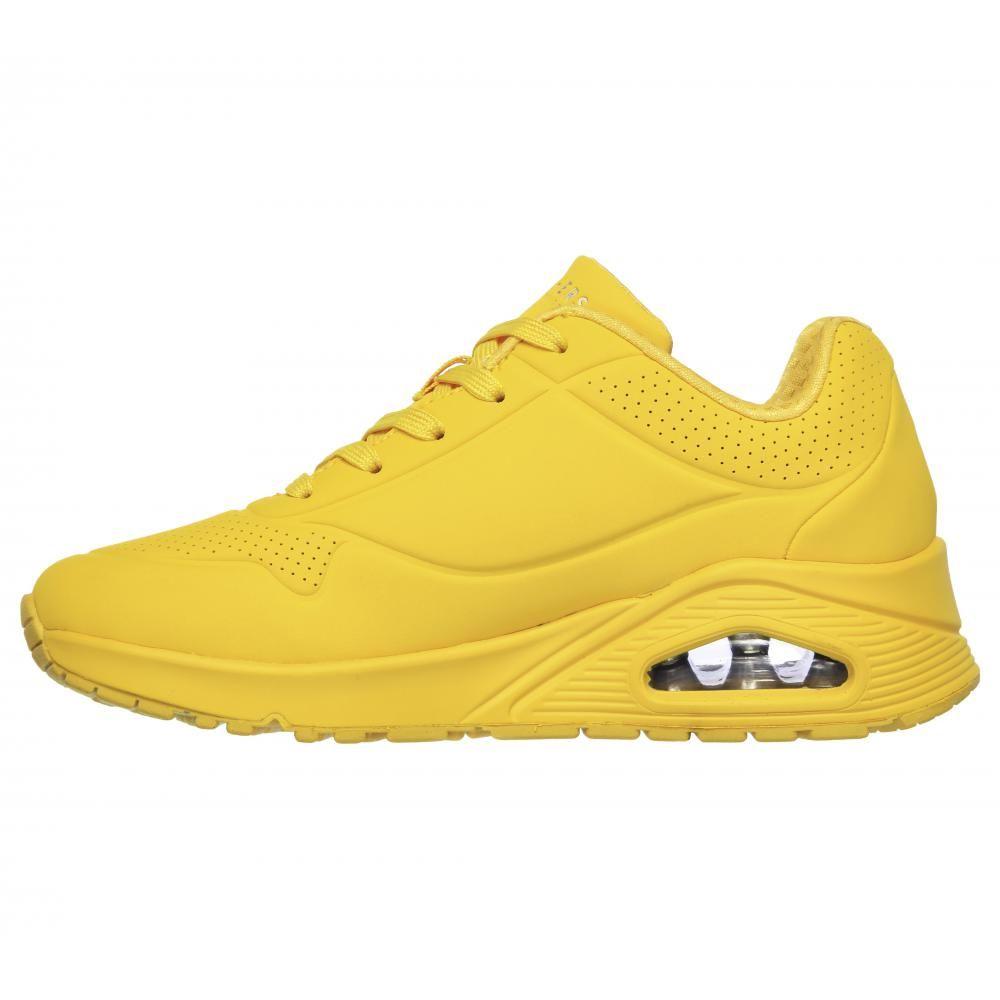 Zapatillas Mujer Uno Amarillo YL Skechers-4