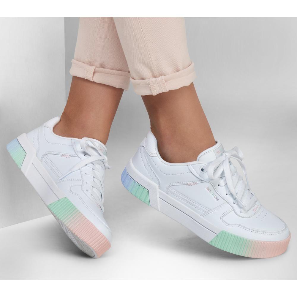 Zapatilla Mujer Jade Soft Glow Blanco Skechers-1