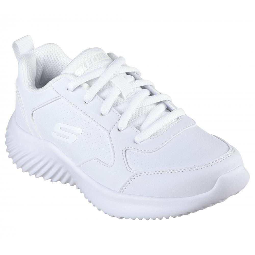 Zapatillas Niño Bounder - Study Squad Blanco Skechers-4