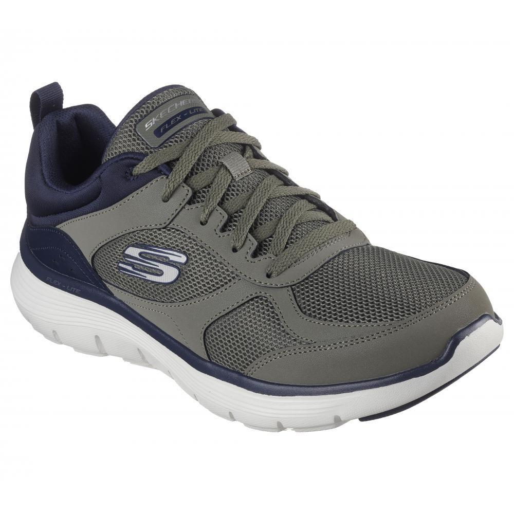 Zapatilla Hombre Flex Advantage 5.0 Verde Skechers-4