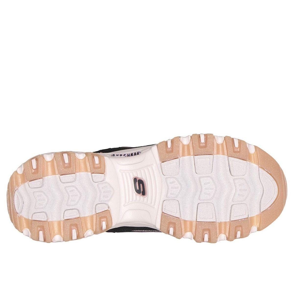 Zapatillas Skechers Mujer - Slip-Ins D'Lites Negro-2