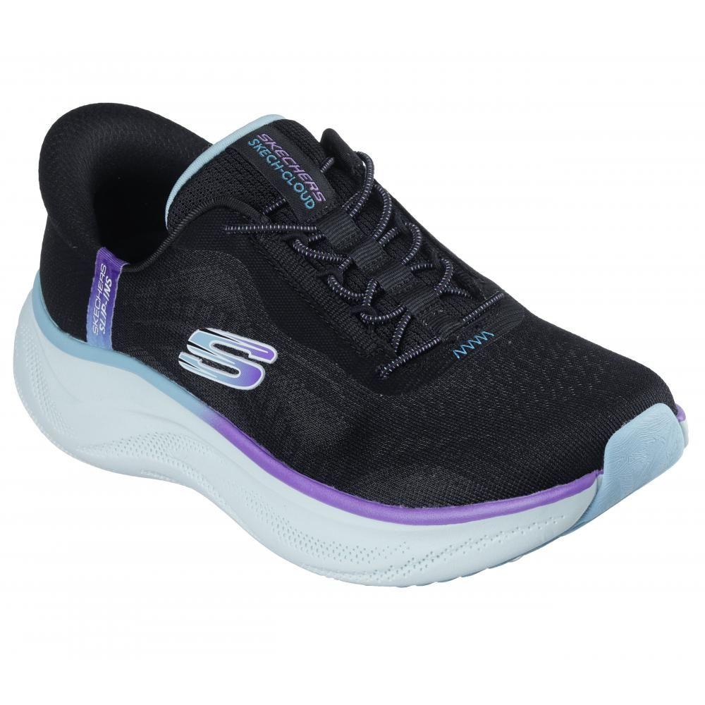 Zapatilla Mujer Skech Cloud Negro Skechers-4