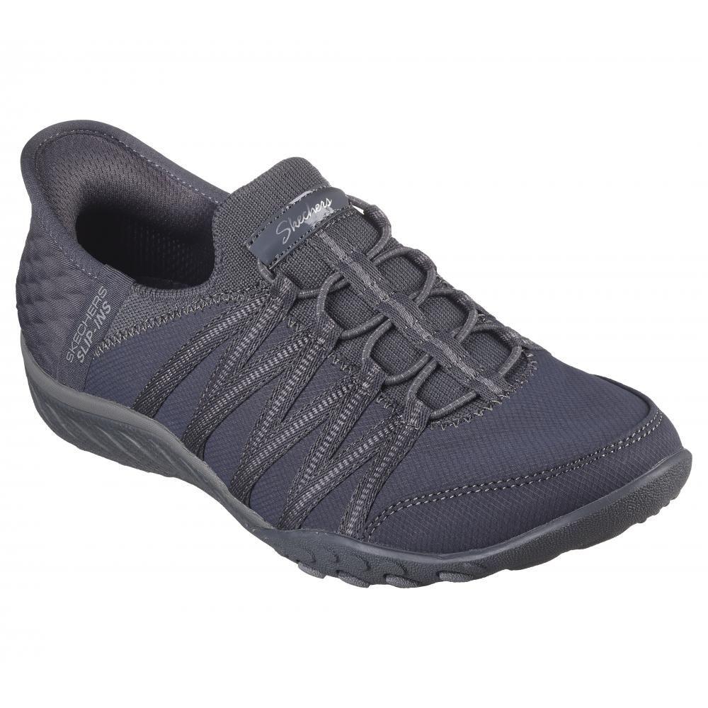Zapato Mujer Skechers Slip-ins: Breathe-Easy Gris-0