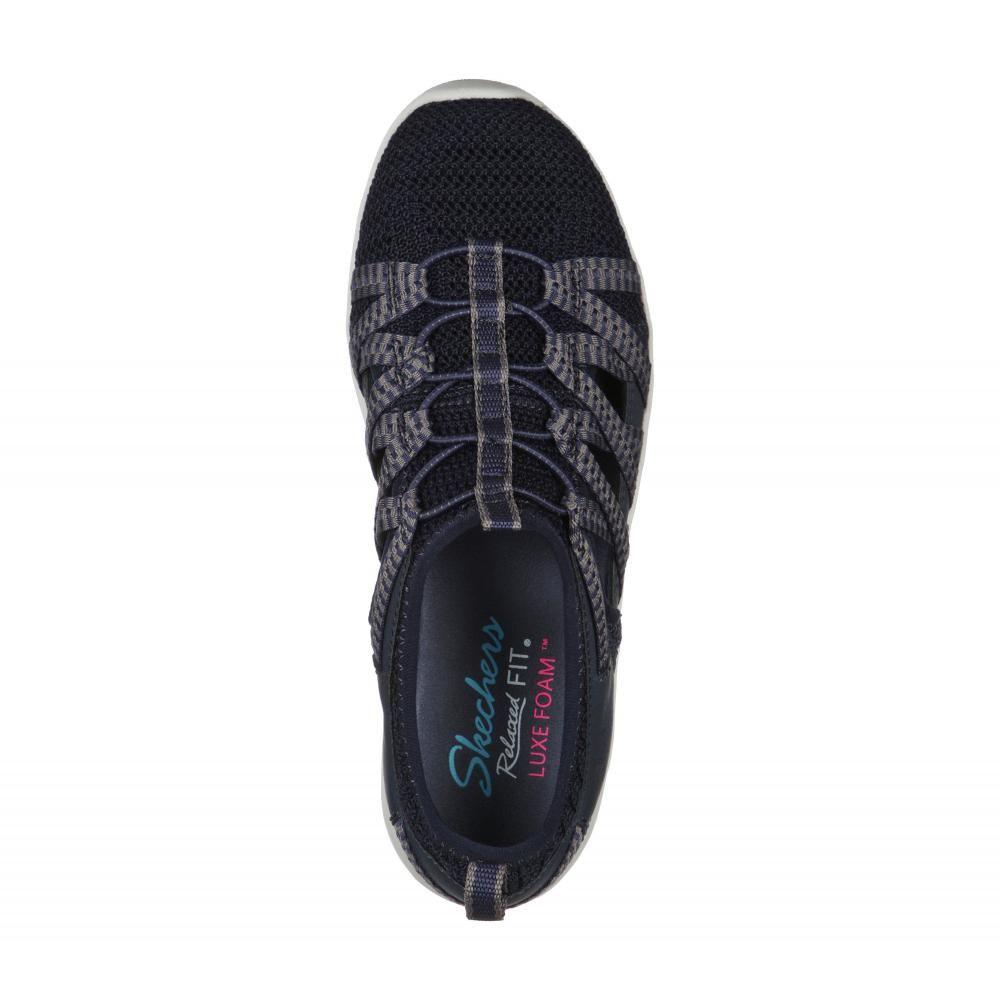 Zapatilla Mujer Reggae Fest 2.0 Happy Getaway Azul Skechers-2