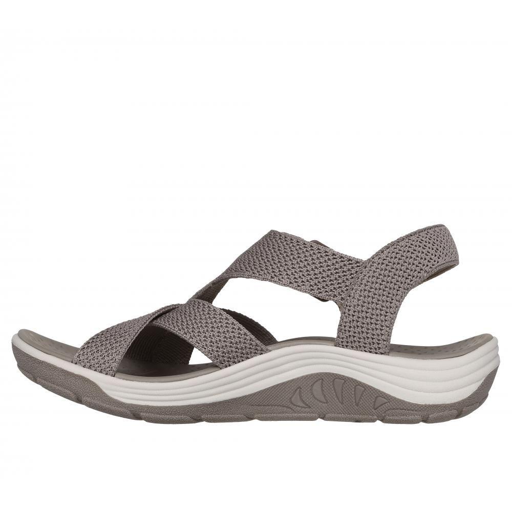 Sandalia Mujer Reggae Cup Clean Lines Beige Skechers-3