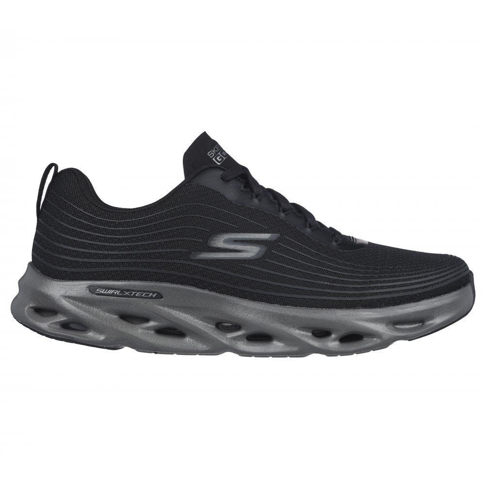 Zapatilla Hombre Go Run Swirl Tech Negro Skechers-4