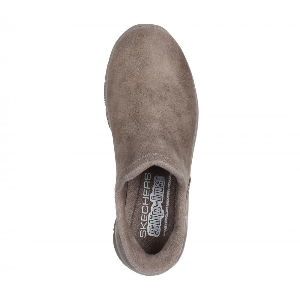 Zapatilla Mujer Easy Going Modern Hour Beige Skechers-1