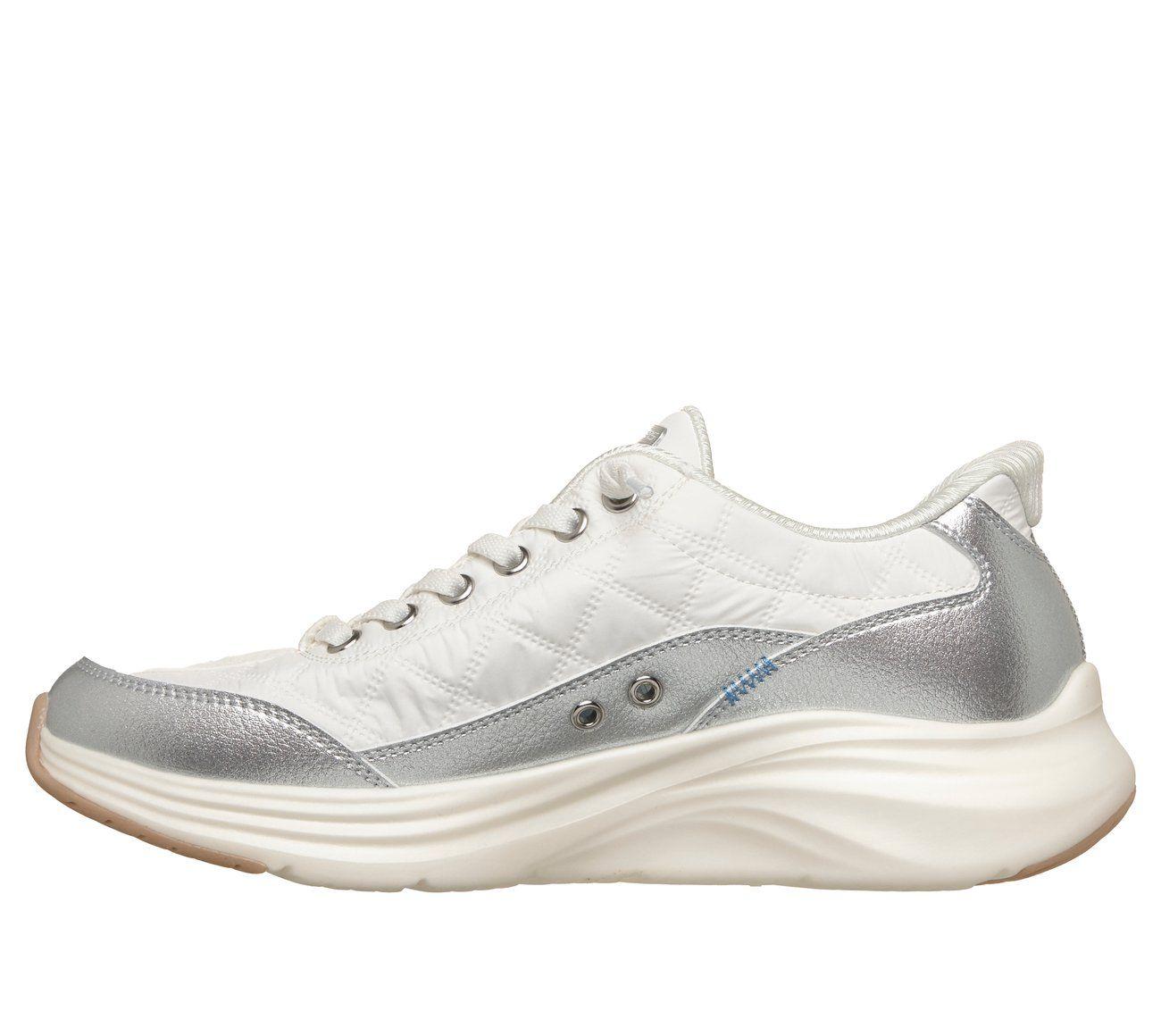 Zapatillas Mujer Slip-ins C-Foam Metallic Blanco Skechers-5