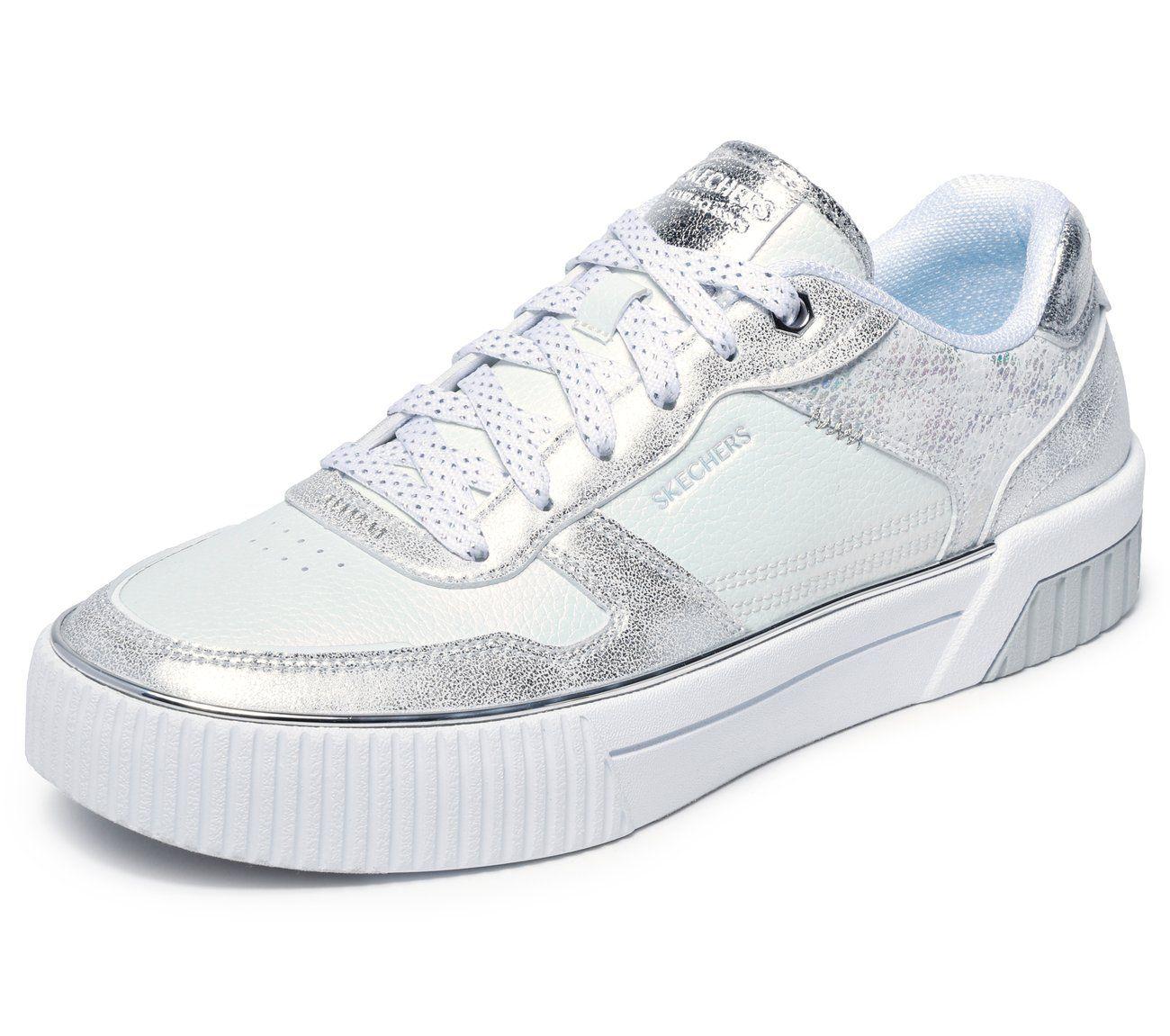 Zapatillas Mujer Jade Luminous Spark Blanco Skechers-4