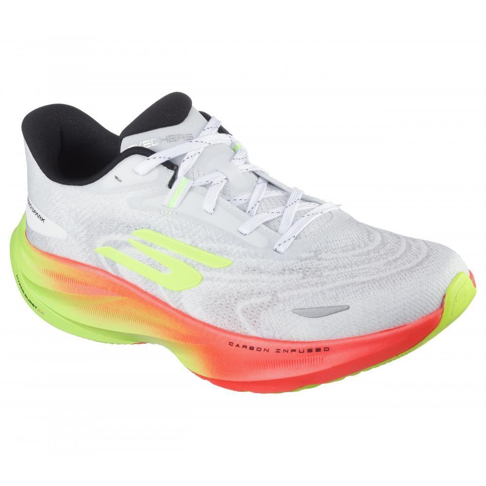 Zapatilla Hombre Go Run Ride 12 Blanco Skechers-4